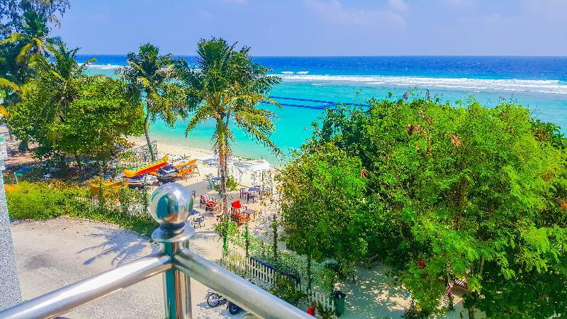 Seasunbeach Hotel Maldives Hulhumalé Exterior foto